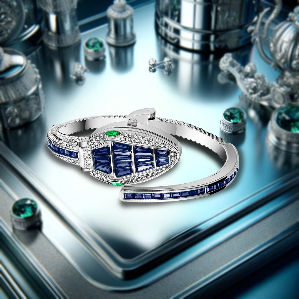 ساعة الأفعى 🐍 BVLGARI - Image 8