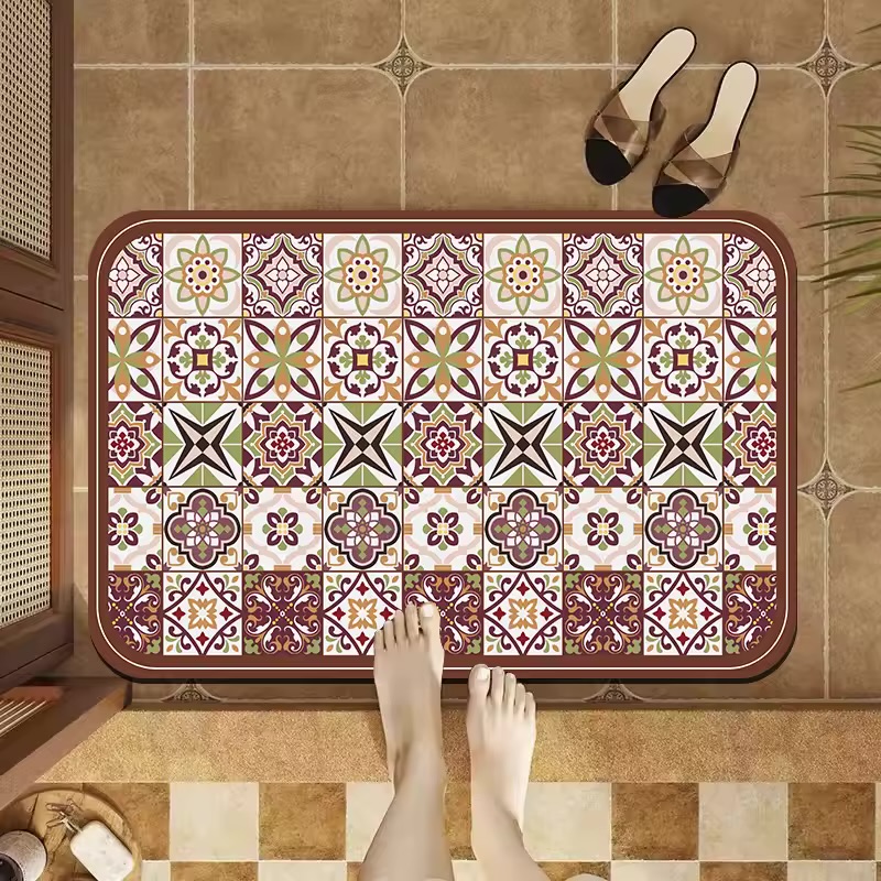 Tapis mosaïque absorbant anti dérapant  - Image 5