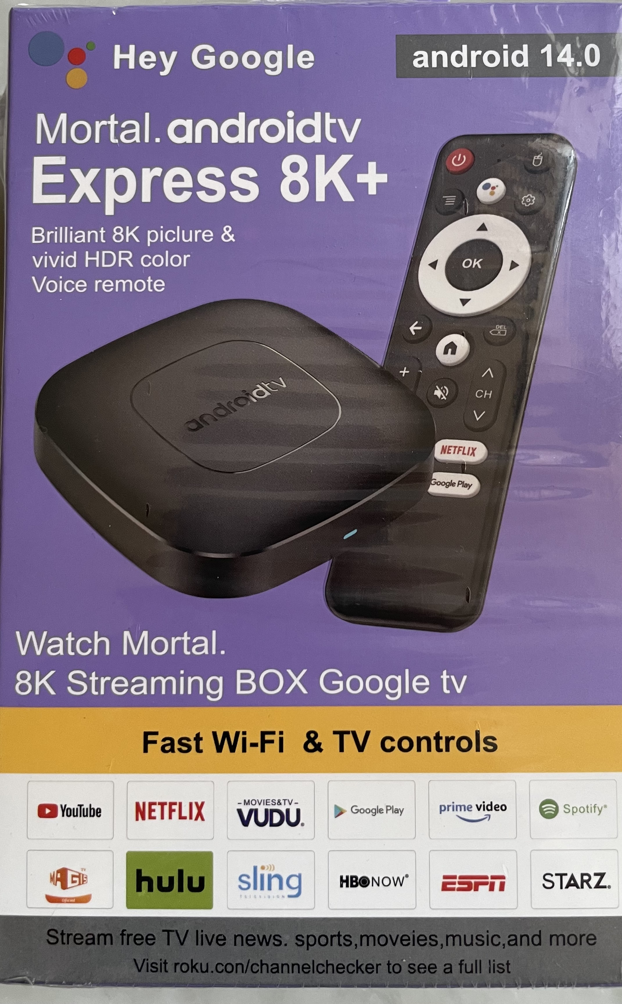 Mortal Android TV Express 8K+ - Image 1