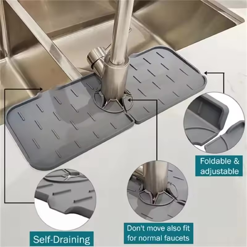 Égouttoir en silicone de robinet  - Image 6