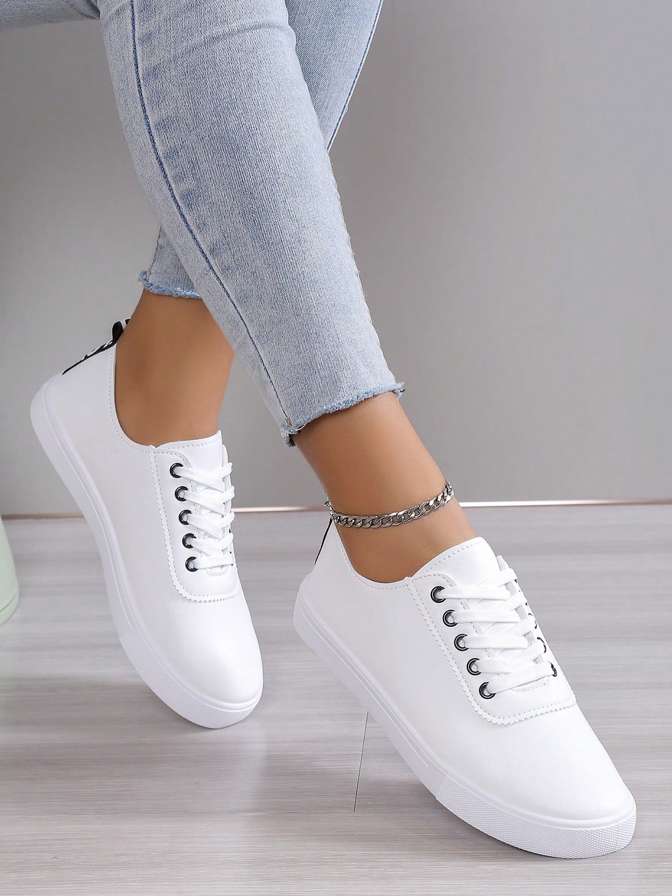 PROMO BASKETS BLANCHES 005N - Image 3