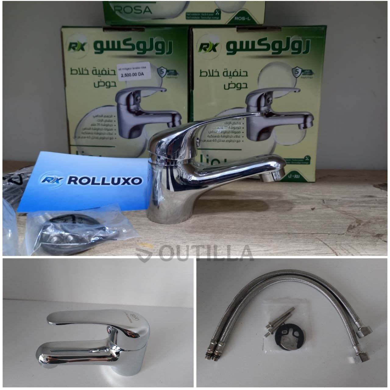 Pack mitigeurs Rolluxo
