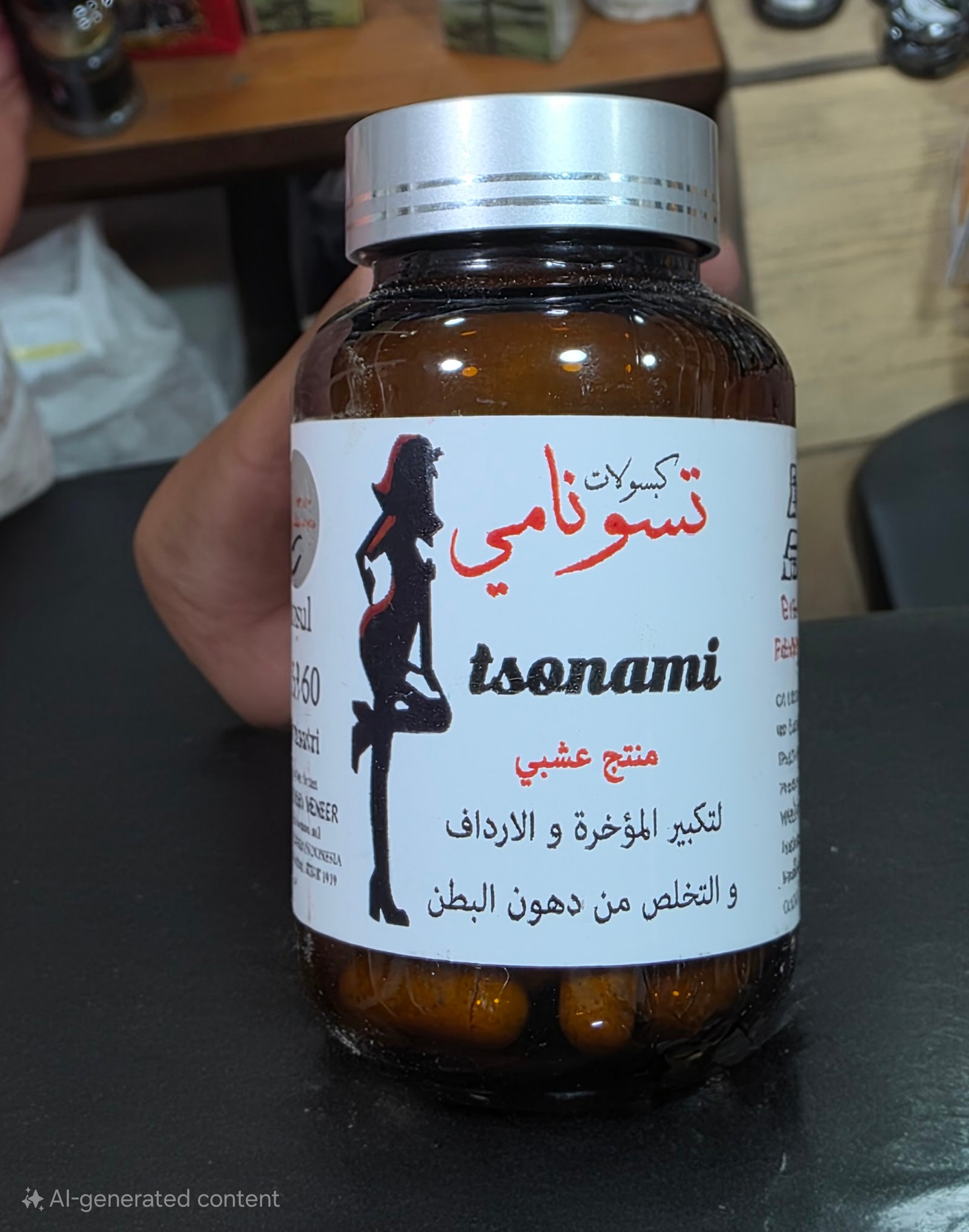 كبسولات تسونامي لتكبير المؤخرة و الأرداف 🔥💯 - Image 2