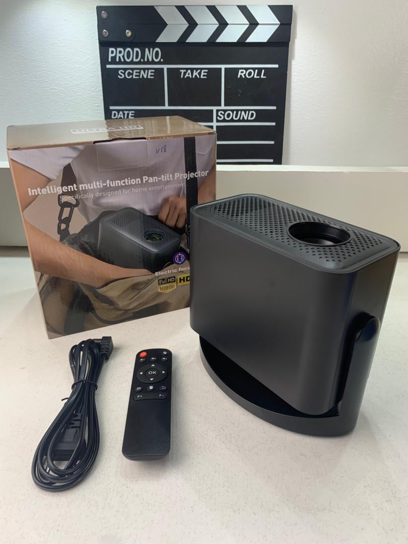  Projecteur Wi-Fi Full HD 1080p avec support réglable à 360° et mise au point électrique - Image 1