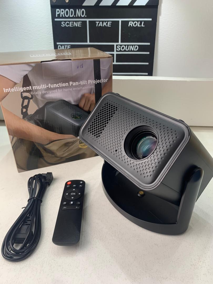  Projecteur Wi-Fi Full HD 1080p avec support réglable à 360° et mise au point électrique - Image 2