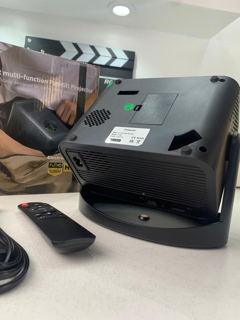  Projecteur Wi-Fi Full HD 1080p avec support réglable à 360° et mise au point électrique - Image 3