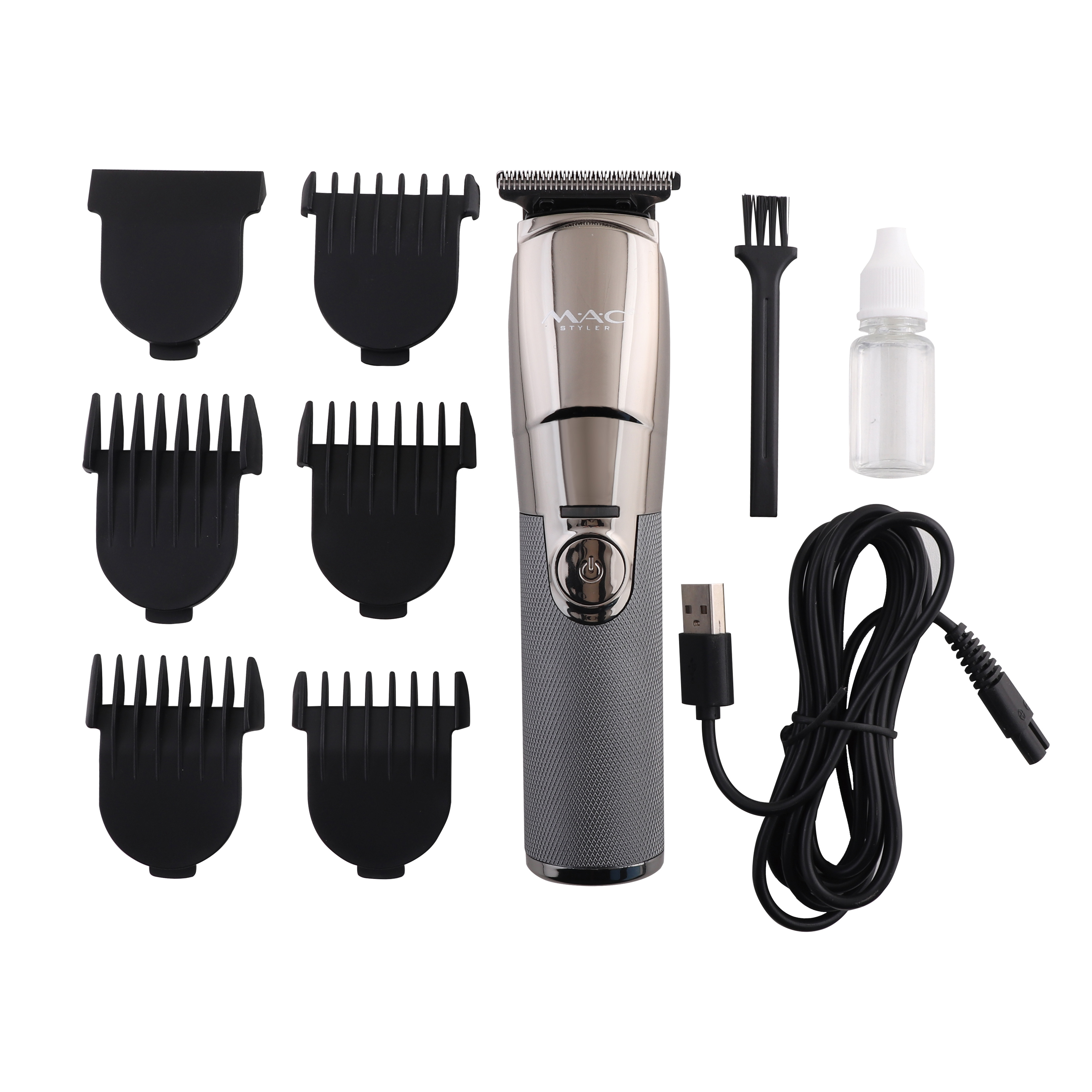 Tondeuse Barbe et Cheveux Sans Fil – Noir - Image 1