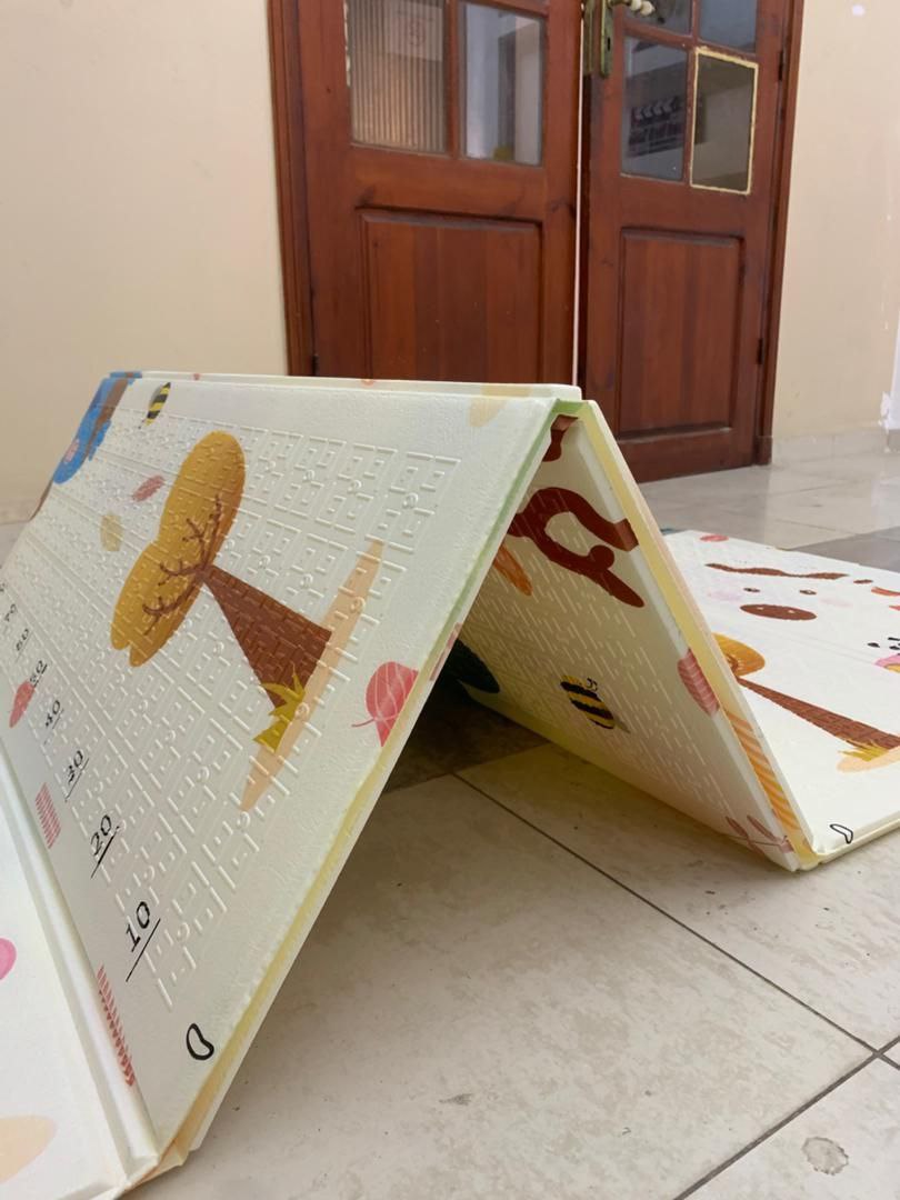 Tapis de jou pour bébé pliable mousse XPE double face imparmeable - Image 3