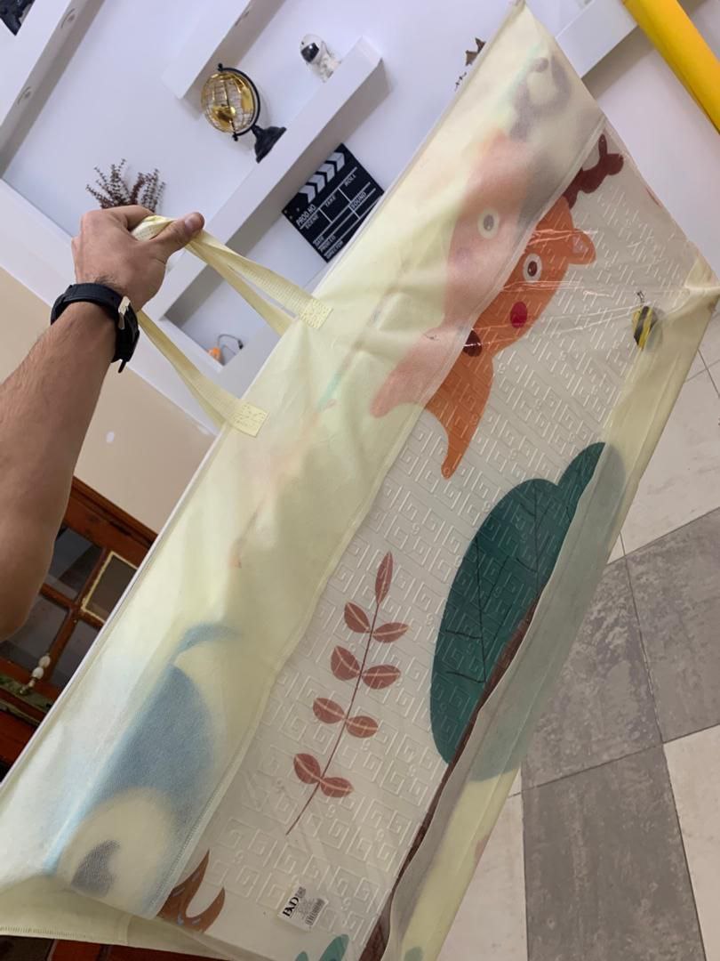 Tapis de jou pour bébé pliable mousse XPE double face imparmeable - Image 4