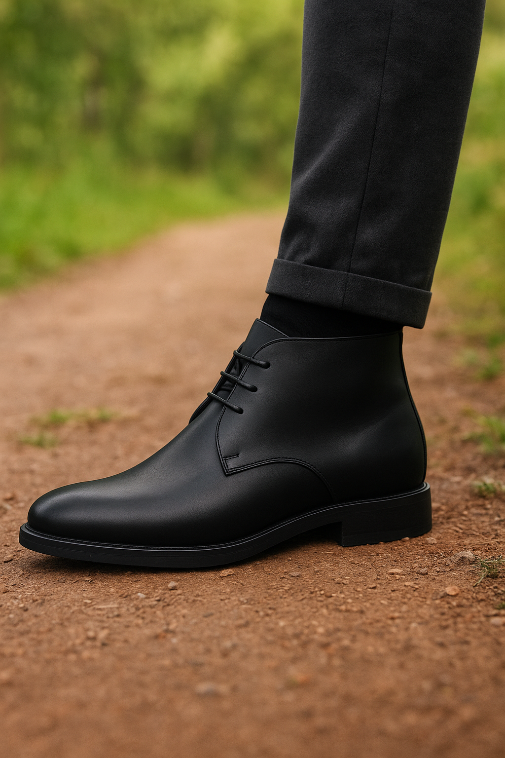 Demi boot جلد طبيعي 100٪ - Image 3