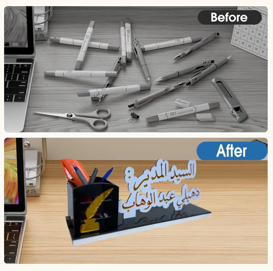 حامل الأقلام المميز ✨ (الإسم و التخصص)  - Image 6