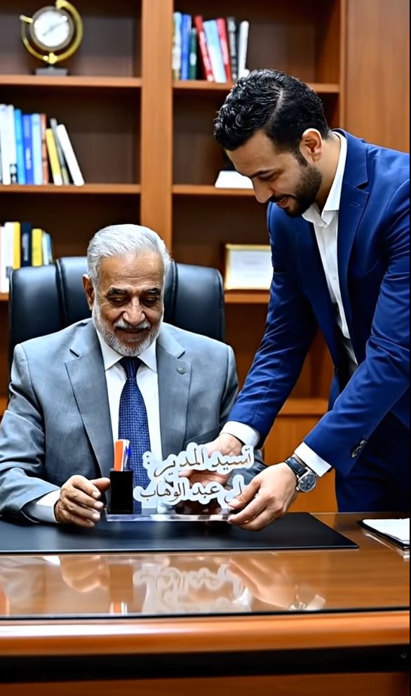 حامل الأقلام المميز ✨ (الإسم و التخصص)  - Image 1