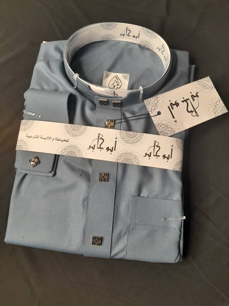 ثوب رجالي راقٍ بتصميم خليجي كلاسيكي – خامة فاخرة وقَصّة مميزة - Image 6