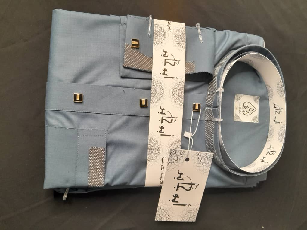 ثوب رجالي بتطريز فاخر – تصميم خليجي عصري بلمسات زخرفية أنيقة - Image 3