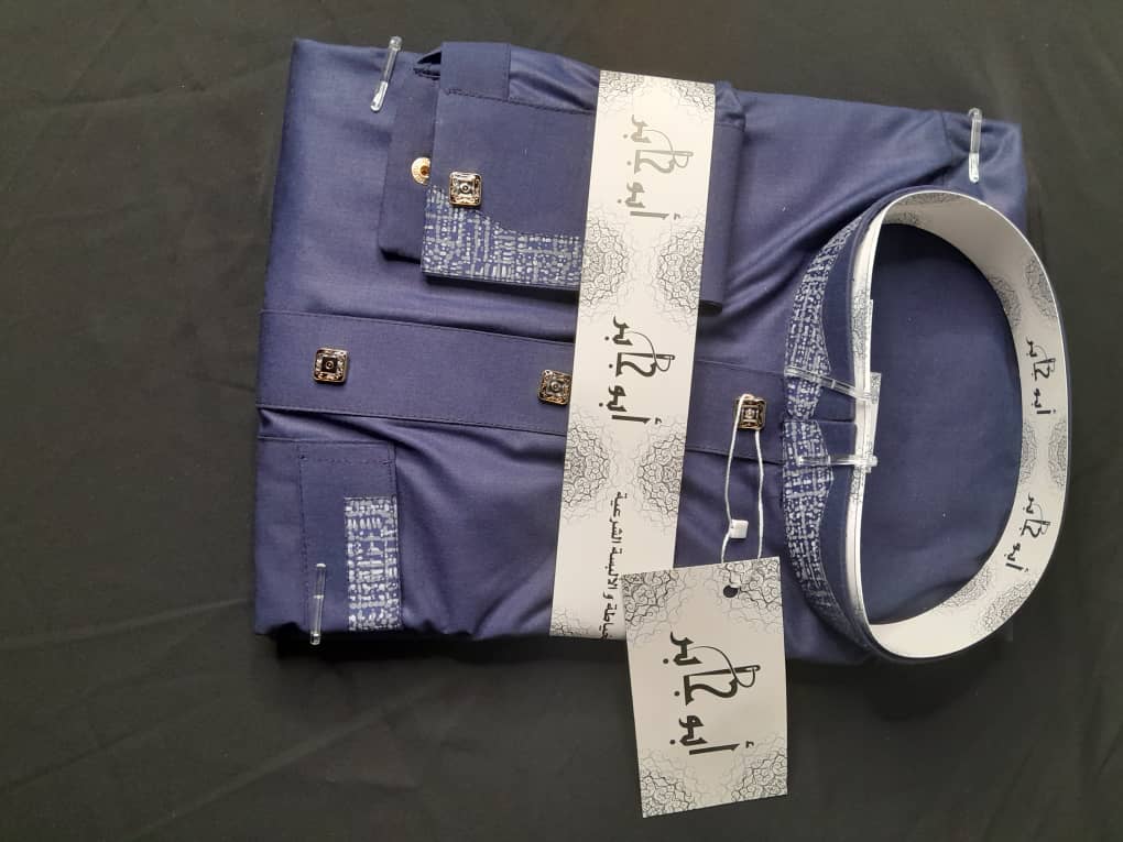 ثوب رجالي بتطريز فاخر – تصميم خليجي عصري بلمسات زخرفية أنيقة - Image 5