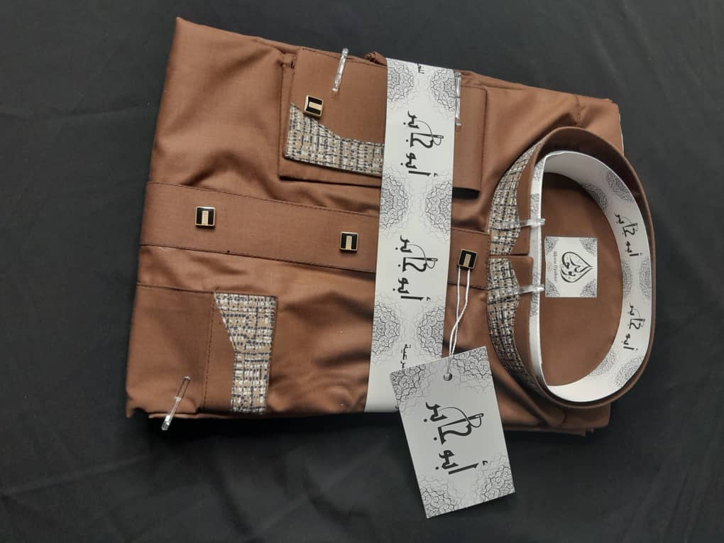 ثوب رجالي بتطريز فاخر – تصميم خليجي عصري بلمسات زخرفية أنيقة - Image 6